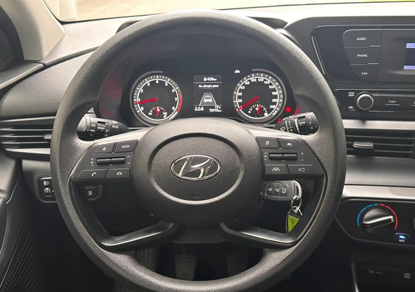 Hyundai i20 cena 56800 przebieg: 78790, rok produkcji 2022 z Bojanowo małe 211
